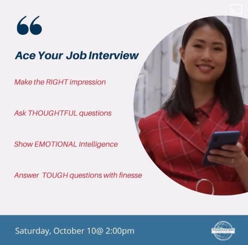Ace Your Job Interview Workshop